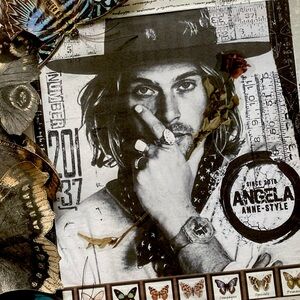 grateful art mailer / for Patricia ♥️